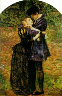 Millais John Everett A Huguenot On St. Bartholomew S Day Refusing To Shield Himself From Danger By Wearing The Roman Catholic Badge 1852 canvas print