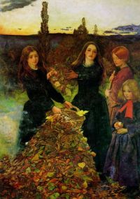 Millais John Everett Autumn Leaves 1854 56