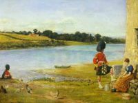 Millais John Everett Flowing To The Sea 1871