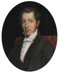 Millais John Everett Porträt von Reverend John Perkins Ca. 1845 50