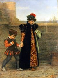 Millais John Everett The Girlhood Of St. Theresa 1893 canvas print