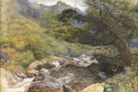 Millais William Henry On The Lyn North Devo