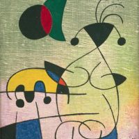 Miro The Sun Embracing The Lover