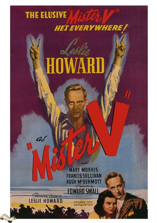Mister V 1941 Movie Poster canvas print