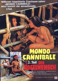 Locandina del film tedesco Mondo Cannibale 2