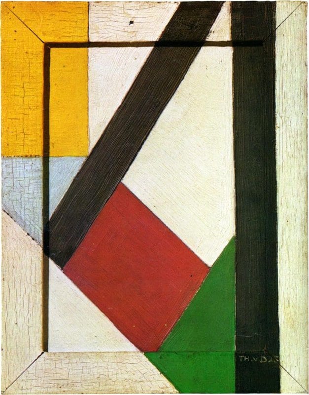 Mondrian Composition C No Iii With Red Yellow And Blue canvas print