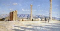 Monsted Athenian Ruins canvas print