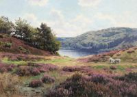 Monsted Peder Landscape With Grazing Sheep By Thorso 192 canvas print