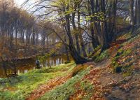 Monsted Peder Spring Landscape At Soby 1912
