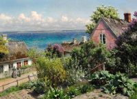 Monsted Peder Summer Day In Aalsgarde 1919 canvas print