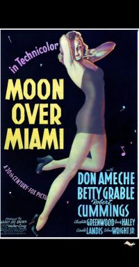 Locandina del film Luna su Miami 1941