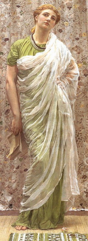 Moore Albert Joseph The End Of The Story 1877 canvas print