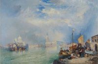 Moran Thomas Entrance To The Grand Canal Venice 1915 canvas print
