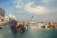 Moran Thomas The Entrance To The Grand Canal 1900 canvas print