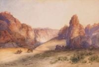Moran Thomas The Rock Of Acoma New Mexico 1902 canvas print
