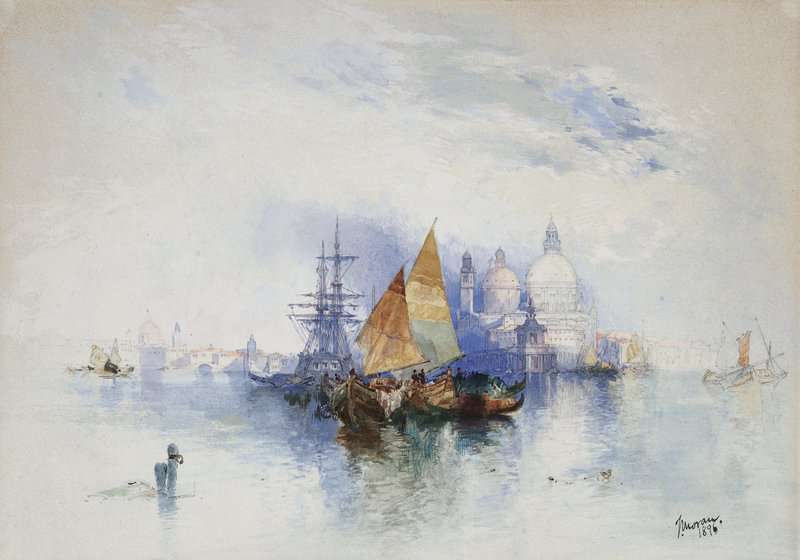 Moran Thomas Venice 1896 canvas print