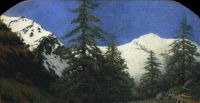 Morbelli Angelo Alta Montagna 1912 canvas print