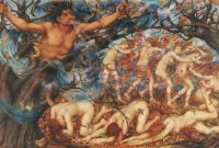 Morgan William De Boreas And The Fallen Leaves 1900 19 canvas print