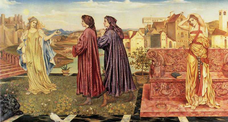 Morgan William De The Garden Of Opportunity 1892 canvas print