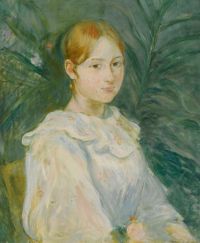 Morisot Berthe Alice Gamby En Buste 1890 canvas print
