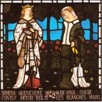 Morris William Queen Guenevere And Isoude Les Blanches Mains