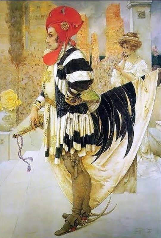 Mossa Gustav Adolf Le Coq Et La Perle 1911 canvas print