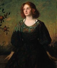 Mostyn Dorothy Portrait Of A Lady canvas print