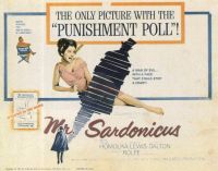 Stampa su tela Mr.sardonicus Movie Poster
