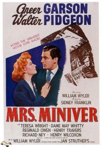 미니버 부인 194 영화 포스터