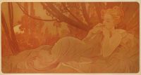 Mucha Alphonse Dawn 1899 1 canvas print