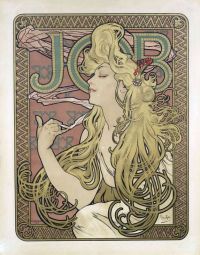Mucha Alphonse Job 1898 canvas print
