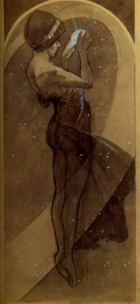 لوحة قماشية موتشا ألفونس نورث ستار 1902