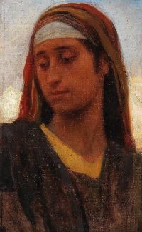 Muller Leopold Carl A Young Arab Woman