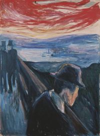 Munch Edvard Fortvivlan canvas print