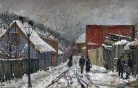 Munch Edvard Fra Saaksegardsgate 1885