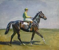Munnings Alfred James Going To The Post 1932 33 canvas print