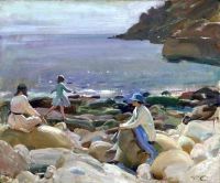 Munnings Alfred James Lamorna Cove Cornwall 1912 13