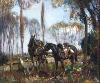 Munnings Alfred James On The Edge Of A Wood canvas print