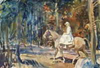 Munnings Alfred James Portrait Of Mrs Abigail Prince
