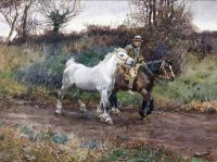 Munnings Alfred James Return From The Fair 1903 canvas print