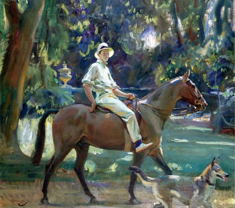 Munnings Alfred James Return From The Nets Portrait Of Stephen Edward Vivian Smith 1919 canvas print