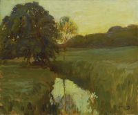 Munnings Alfred James River Landscape canvas print