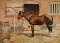 Munnings Alfred James Study Of A Pony 1897 canvas print