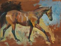 Munnings Alfred James Study Of A Racehorse