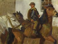 Munnings Alfred James The Falcon Inn Costessey 1910