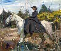 Munnings Alfred James The Morning Ride 1914