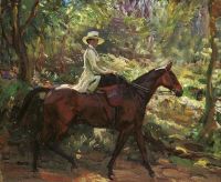 Munnings Alfred James The Morning Ride Ca. 1912
