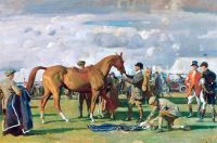 Munnings Alfred James The Red Prince Mare 1921