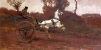 Munnings Alfred James The Sound Of The Motor Car 1902 canvas print