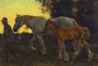 Munnings Alfred James Wending Home 1911 canvas print